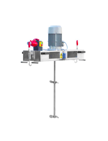 Elektrisk högvarvig blandare för IBC-behållare MKE-500