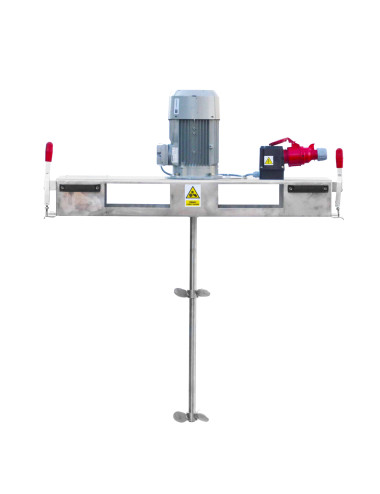 Elektrisk högvarvig blandare för IBC-behållare MKE-500