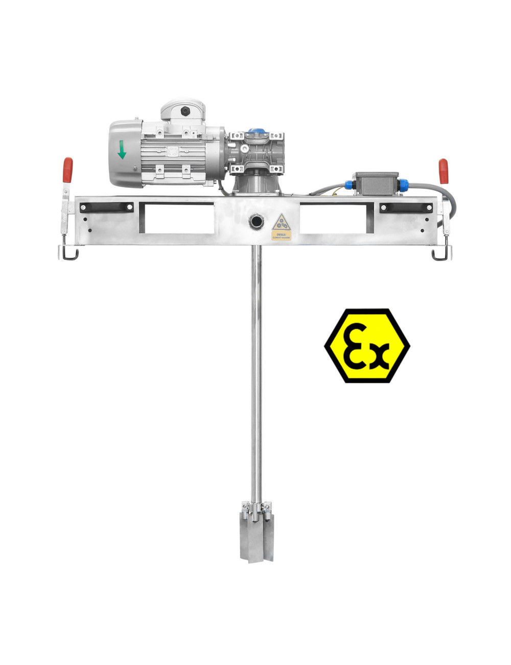 Elektrisk blandare för IBC-behållare MKE-10000 Ex
