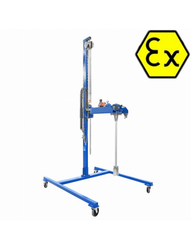 Stationär pneumatisk IBC-omrörare MSRP-5000 EKO Ex (ATEX gas och damm)