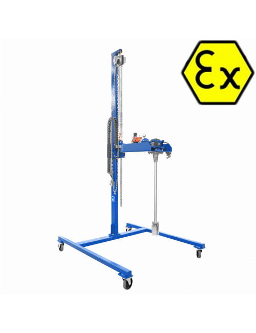 Stationär pneumatisk IBC-omrörare MSRP-5000 EKO Ex (ATEX gas och damm)