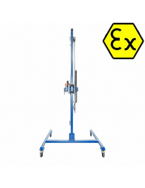 Stationär pneumatisk IBC-omrörare MSRP-5000 EKO Ex (ATEX gas och damm)